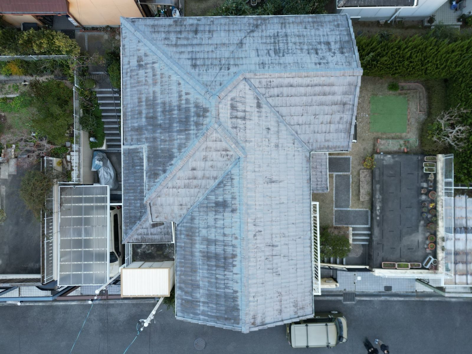 堺市S様邸屋根施工前