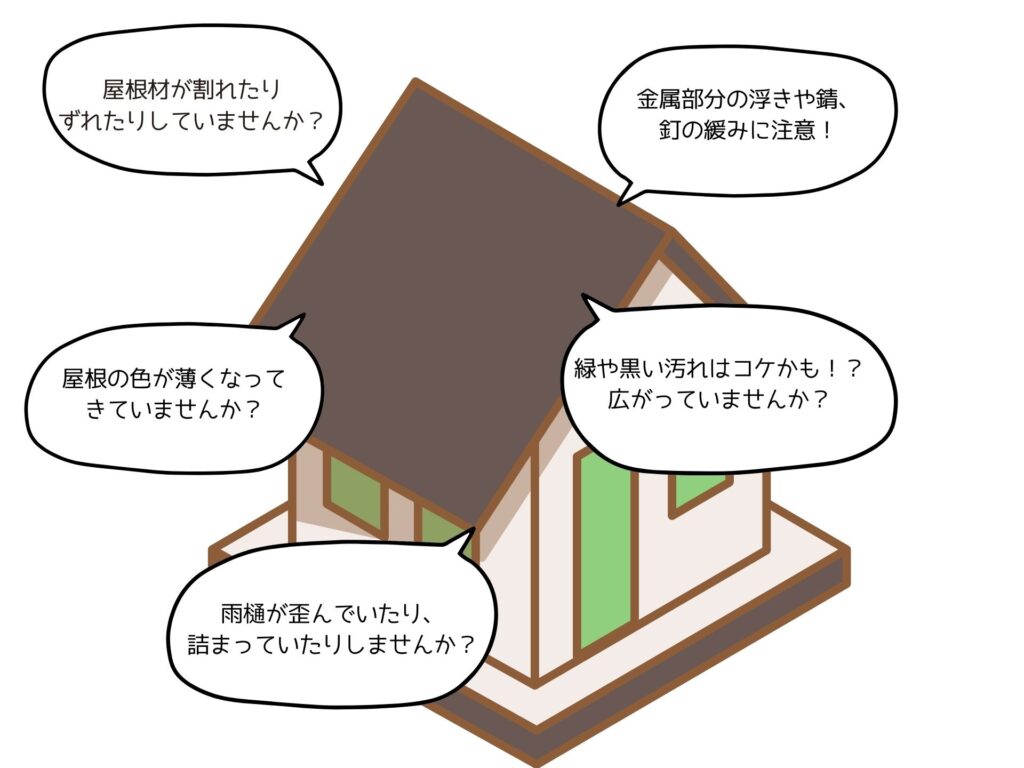 屋根チェックポイント