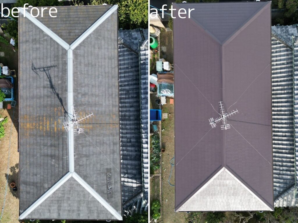 屋根beforeafter