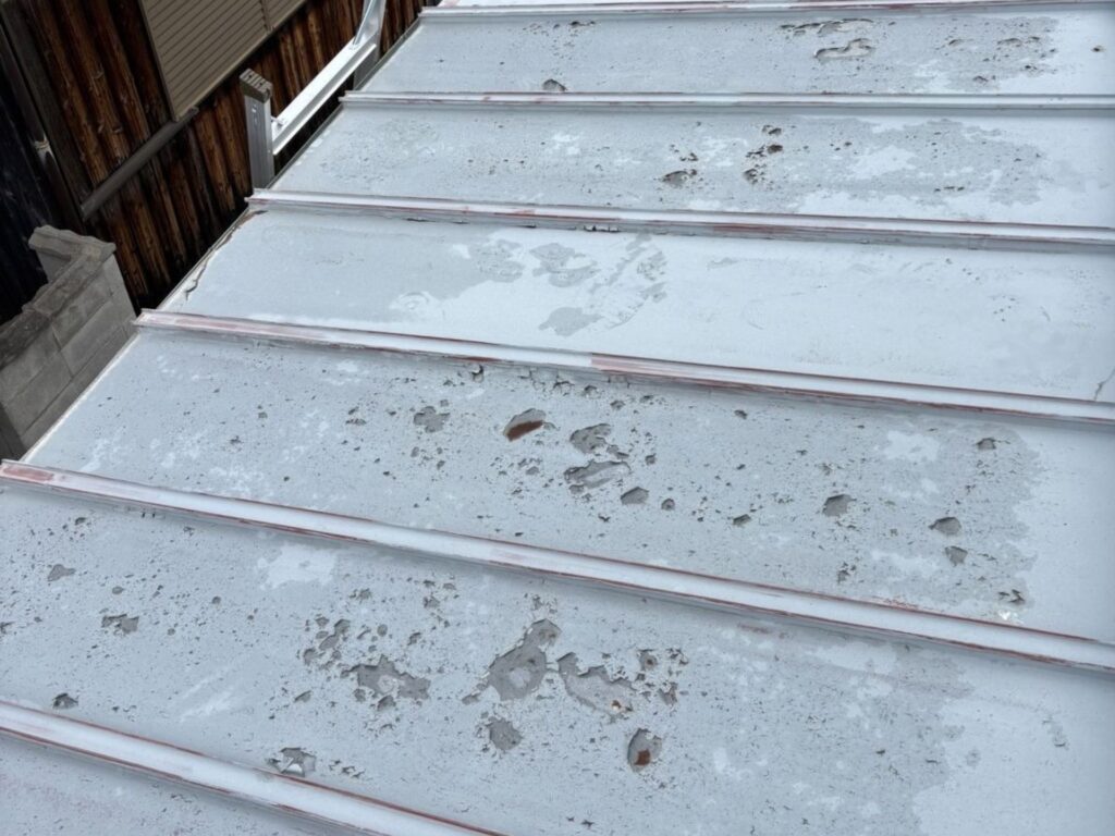 金属屋根の錆