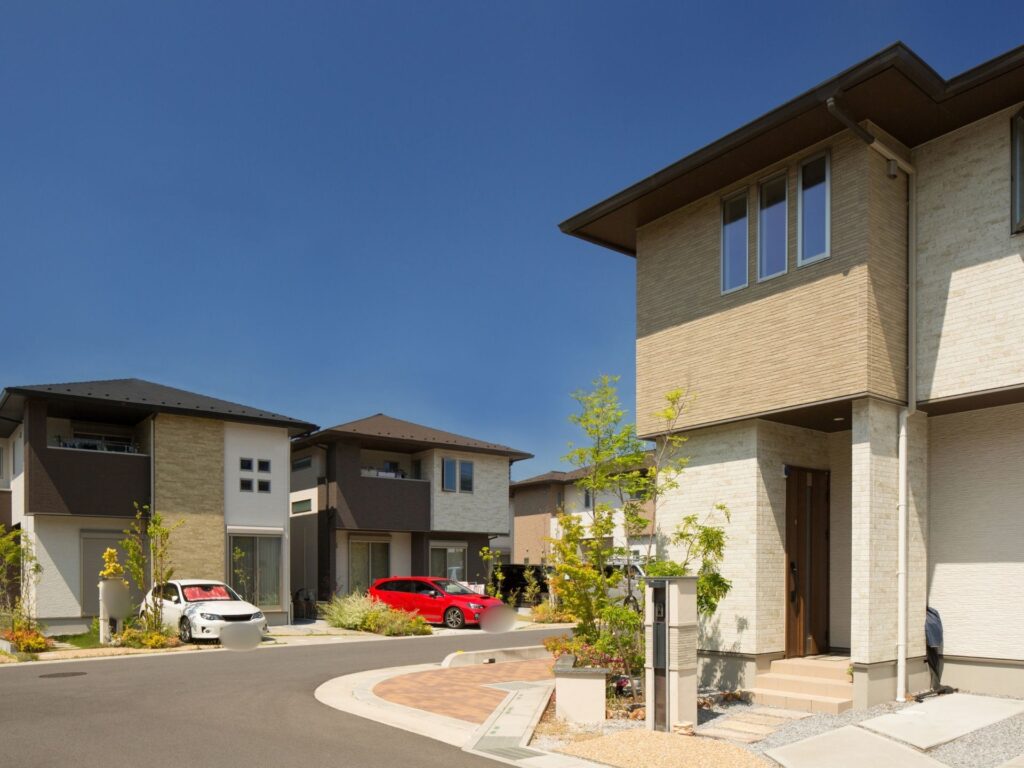 ハウスメーカー街並み