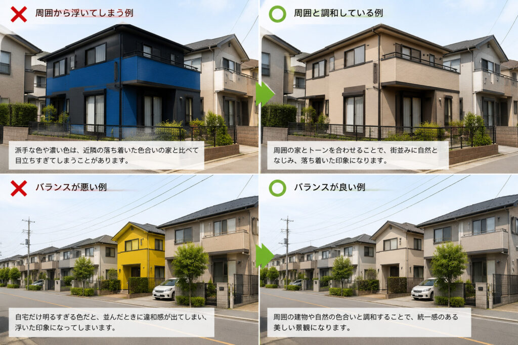 近隣との調和